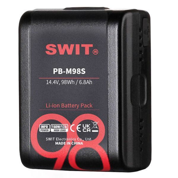 SWIT PB-M98S 98Wh Pocket Mini V-mount Akku 