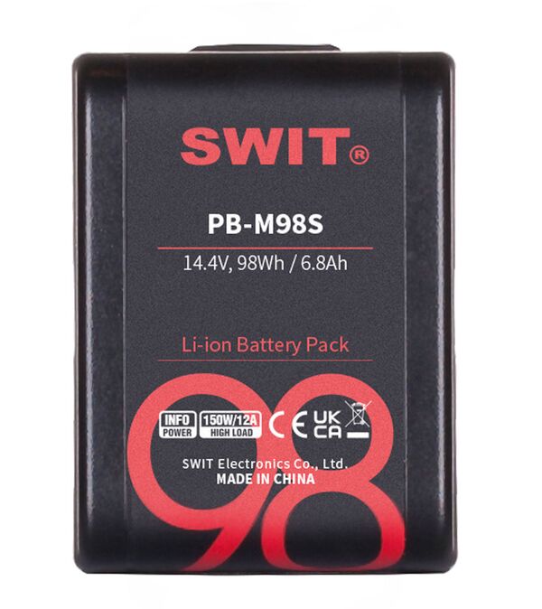SWIT PB-M98S 98Wh Pocket Mini V-mount Akku 