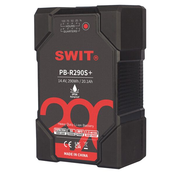 SWIT PB-R290S+ wasserdichter 290Wh Heavy Duty IP54 Akku 