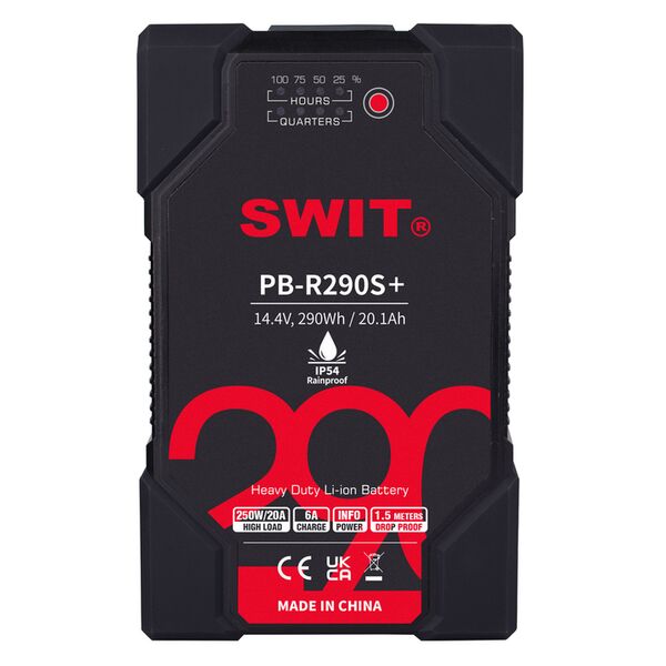 SWIT PB-R290S+ wasserdichter 290Wh Heavy Duty IP54 Akku 