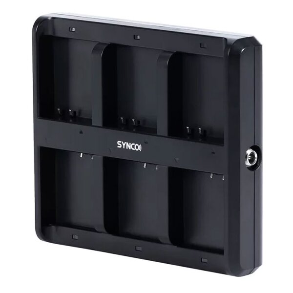 SYNCO Six Slot Battery Charger for Xtalk Intercom 