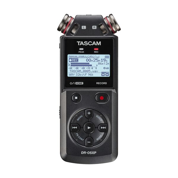 Tascam DR-05XP Stereo-Audiorecorder und USB-Interface 