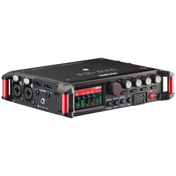 Tascam FR-AV4 Professioneller 4-Kanal- Audiorecorder 
