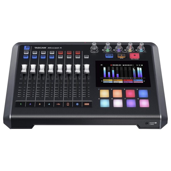 Tascam Mixcast 4 Podcast - Aufnahmemischpult 
