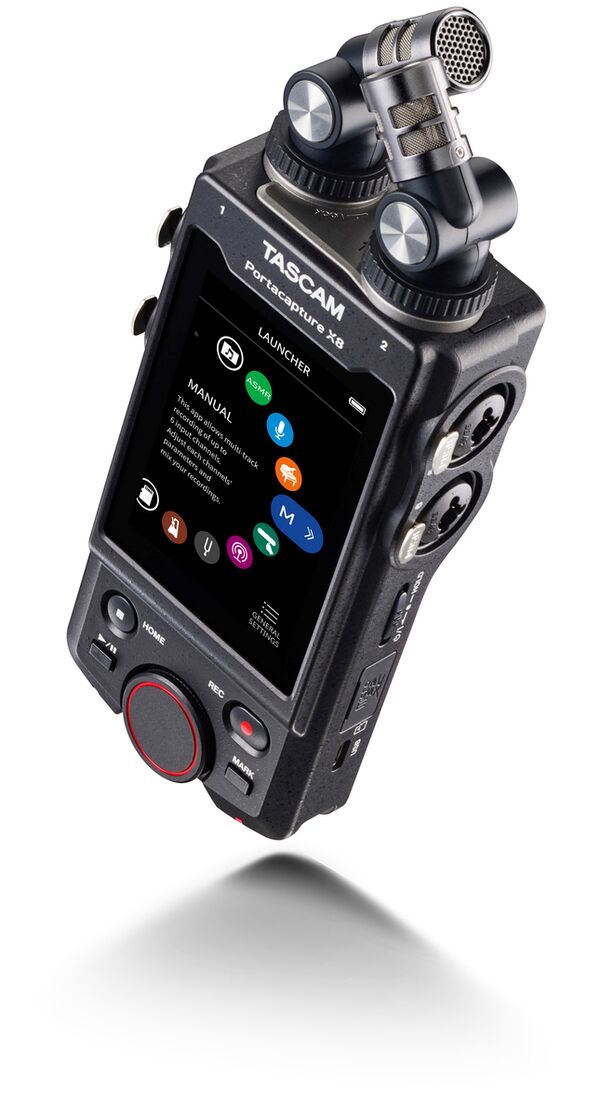 Tascam Portacapture X8 Audiorecorder - Umkarton eingerissen 