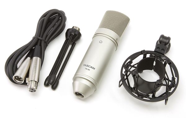 Tascam Kondensatormikrofon TM-80  silber