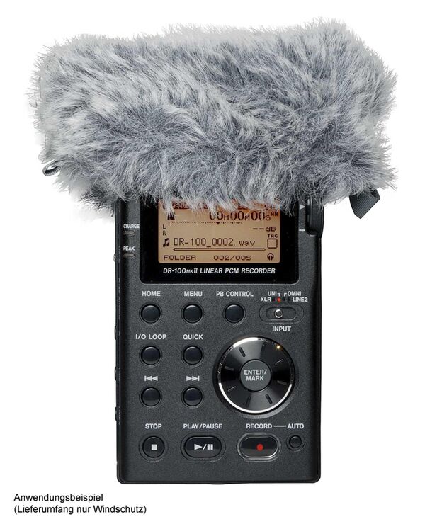 Tascam Windschutz für Recorder der DR-Serie 