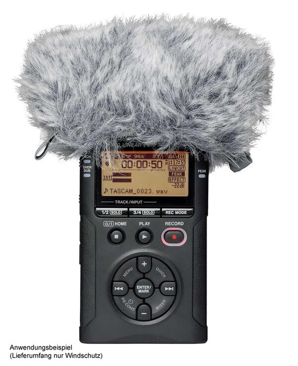 Tascam Windschutz für Recorder der DR-Serie 