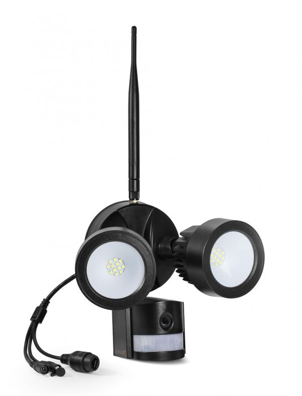Technaxx TX-83 HD IP-Cam Flutlicht Überwachungskamera mit LED-Licht 