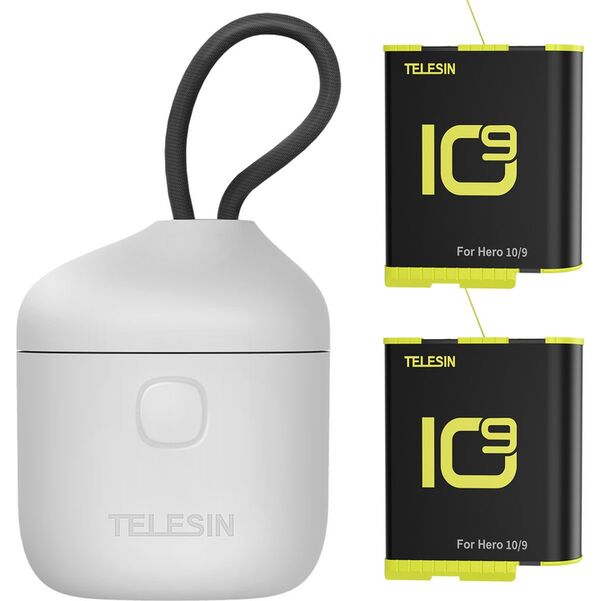 Telesin Allin Ladebox Für GoPro 9/10/11  mit 2x Akku