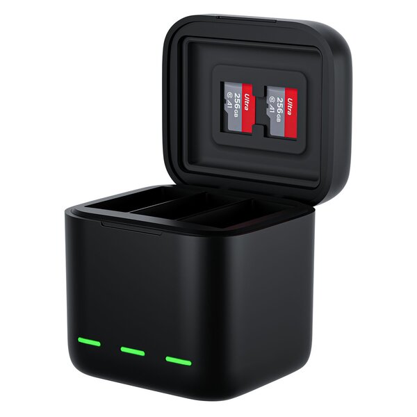 Telesin Battery Charger Box + 2x Akku für GoPro Hero 13 