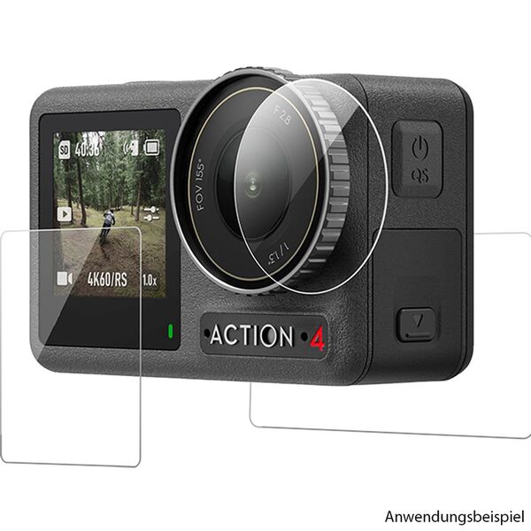 Telesin CPL+ND8/16/32 Linsenfilter-Kit 4er-Pack Osmo Action 3/4 