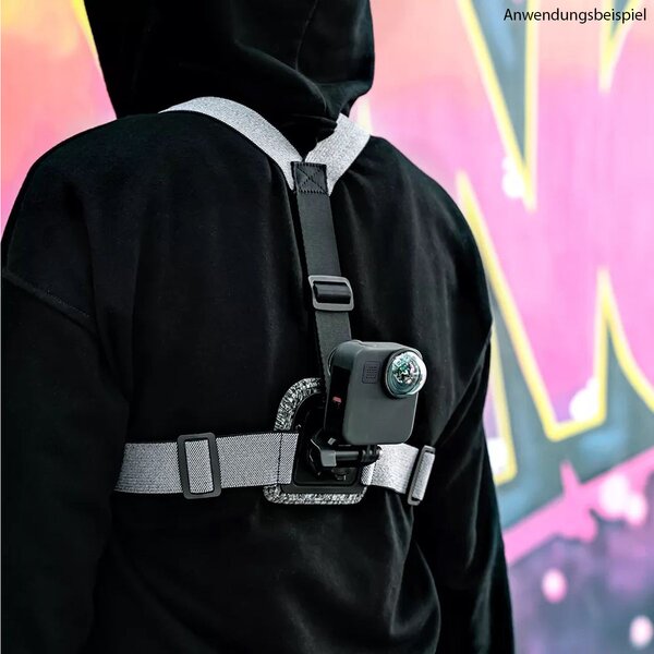 Telesin Doppelhalterung Brustgurt (vorne + hinten) 