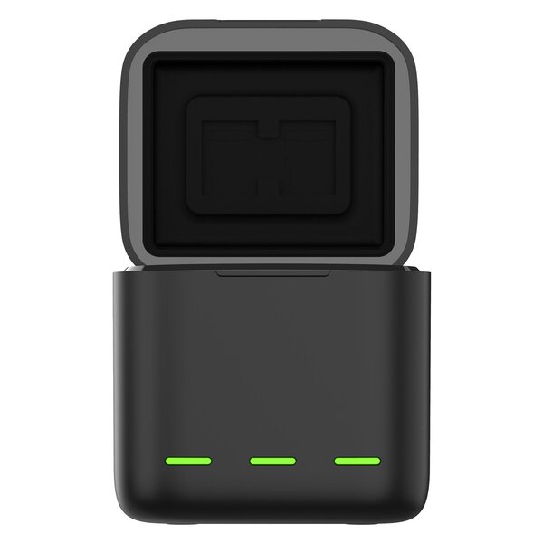 Telesin Dreifach-Ladegerät Box + 2x Akku - GoPro 9/10/11  Akku Gelb