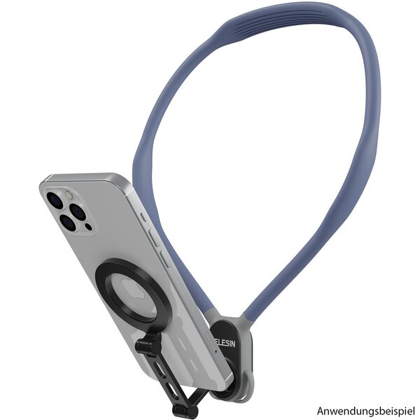 Telesin MagSafe Smartphone-Halterung für den Hals  XL Blau