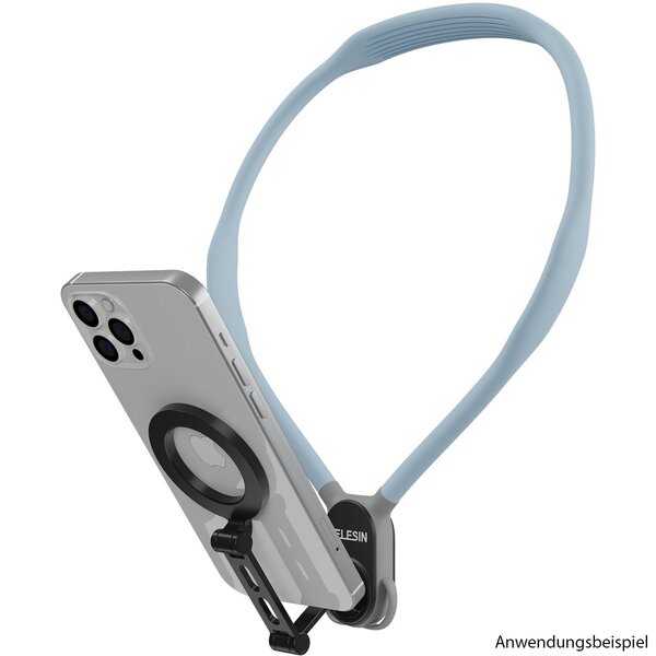 Telesin MagSafe Smartphone-Halterung für den Hals  XL Himmelblau