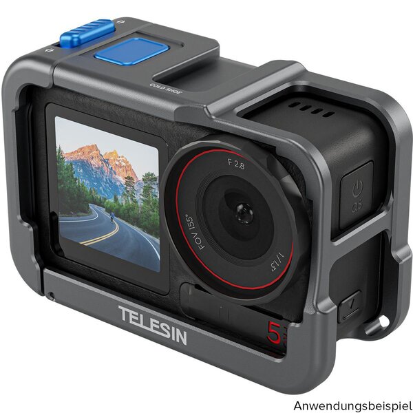 Telesin Metal Cage V2 für DJI Osmo Action 5 Pro/4/3 