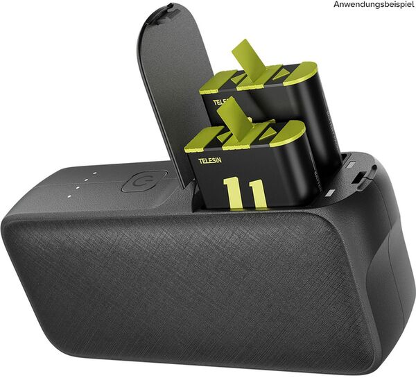 Telesin Powerbank für GoPro-Akkus 20W mit 10.000 mAh 