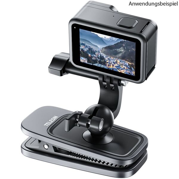 Telesin Rucksack-Clip magnetisch für GoPro 