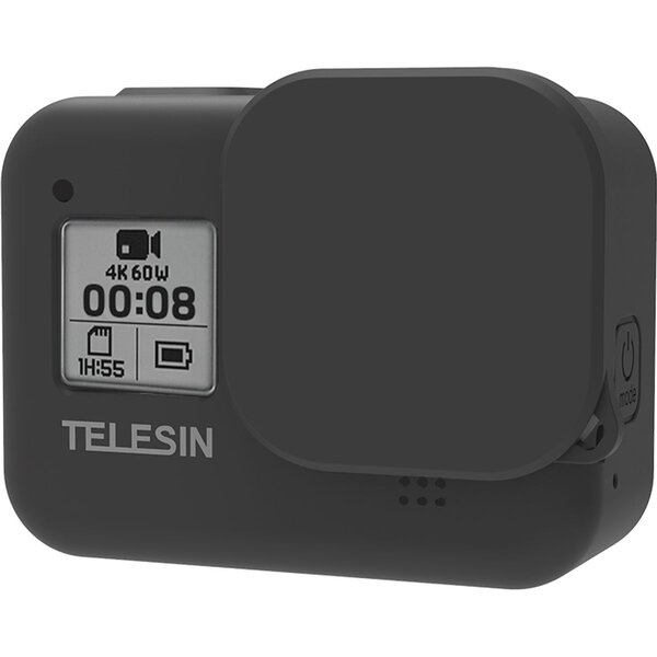 Telesin Schutzhülle Silikon für GoPro 8 Schwarz 