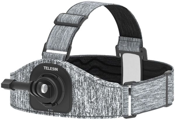 Telesin Stirnband mit zwei Sportkamerahalterungen Action Cam-Halterung 