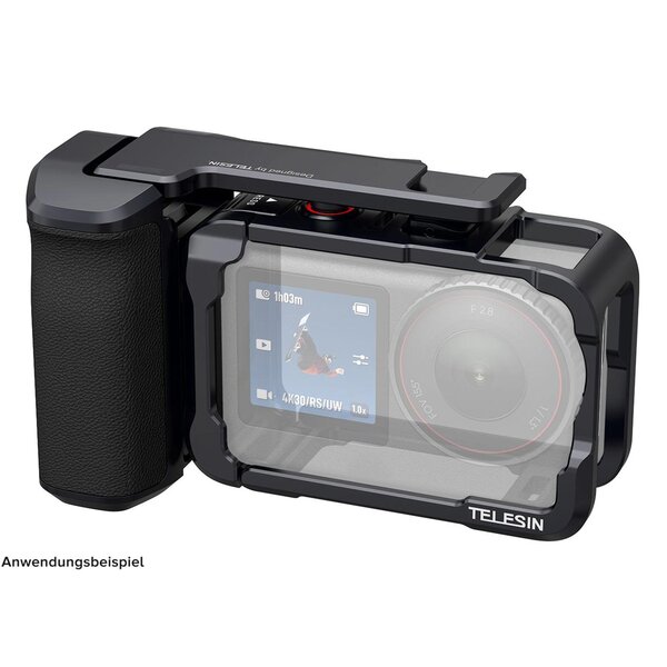Telesin Straßenfotografie Aluminiumgriff Kit für DJI OSMO Action 6 