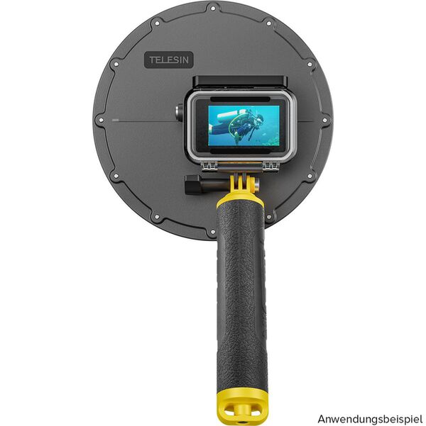 Telesin Wasserdichte Kuppel für DJI Osmo Action 3/4 