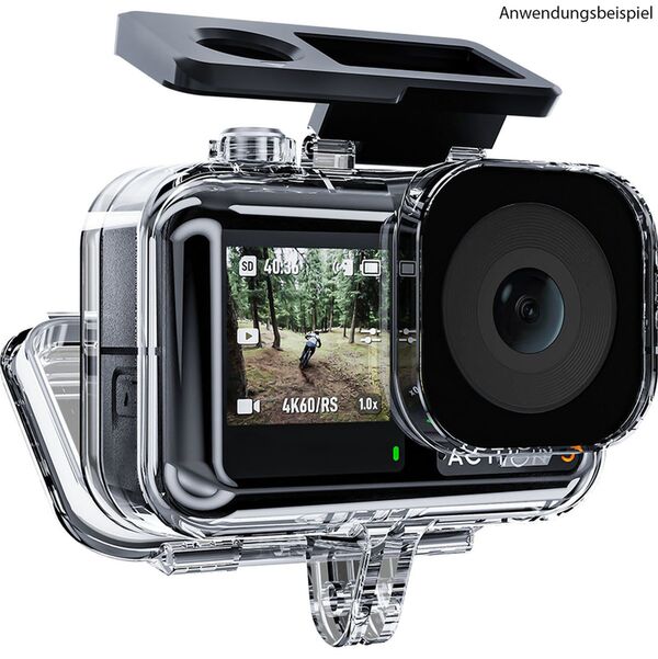Telesin Wasserdichtes Gehäuse für DJI Osmo Action 3/4/5 