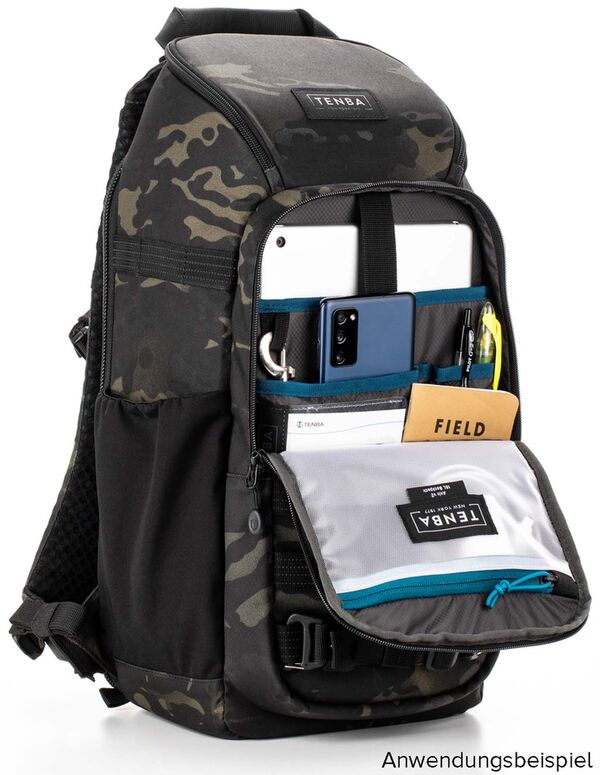 Tenba Axis V2 Rucksack  MultiCam Schwarz 16L