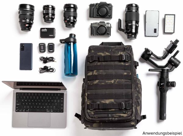 Tenba Axis V2 Rucksack  MultiCam Schwarz 20L