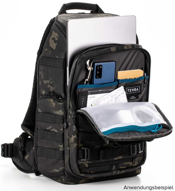 Tenba Axis V2 Rucksack  MultiCam Schwarz 20L