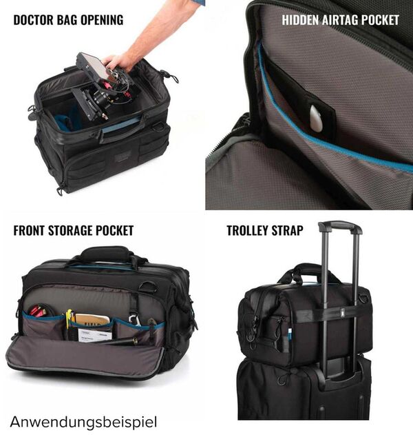 Tenba Cineluxe V2 Schultertasche  16 schwarz