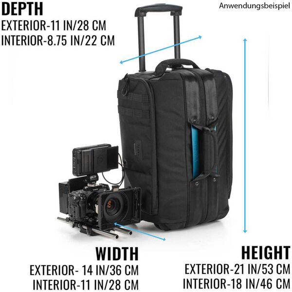 Tenba Cineluxe v2 Trolley  21 schwarz