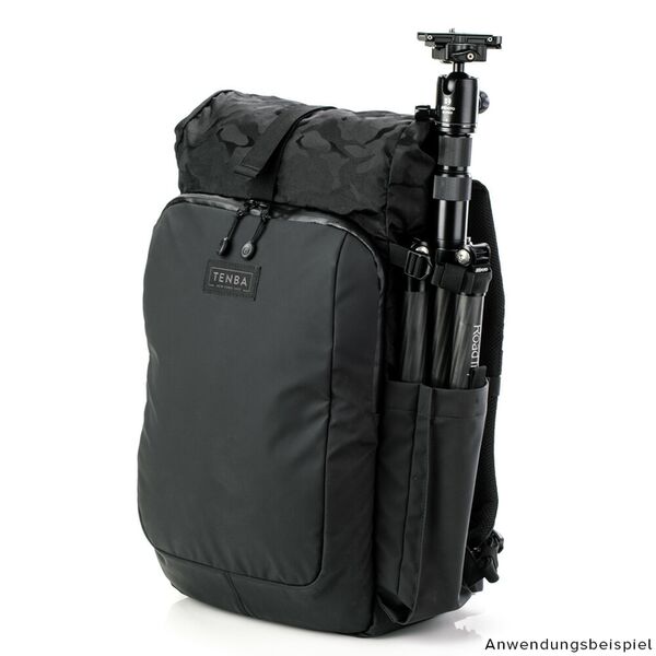 Tenba Rucksack Fulton V2  Allwetter schwarz/schwarz Camo 16L