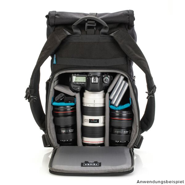Tenba Rucksack Fulton V2  schwarz 16L