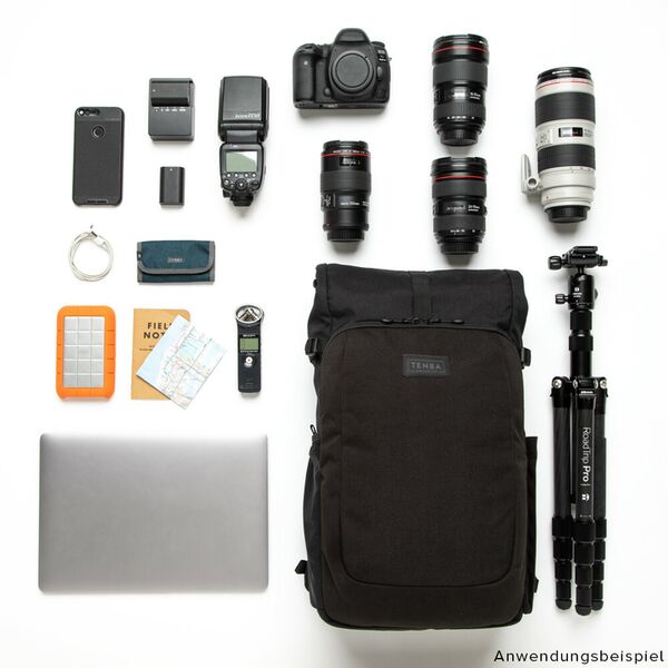 Tenba Rucksack Fulton V2  schwarz 16L