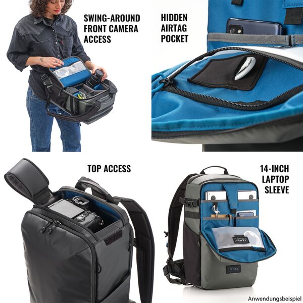 Tenba Solstice v2 Rucksack  grau 20L