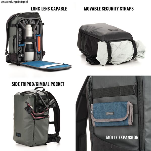 Tenba Solstice v2 Rucksack  grau 20L