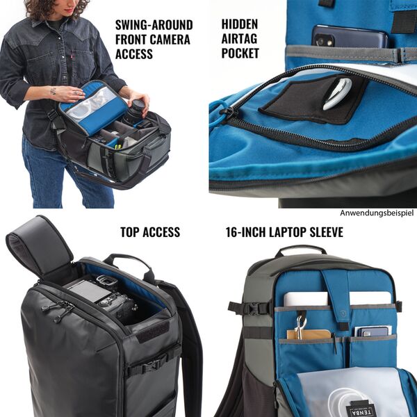 Tenba Solstice v2 Rucksack  grau 24L