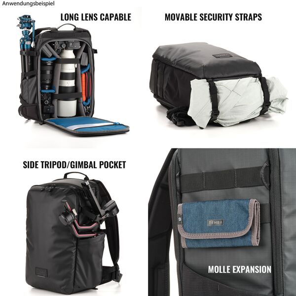 Tenba Solstice v2 Rucksack  schwarz 20L