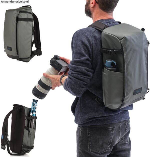 Tenba Solstice v2 Sling Bag  grau 16L