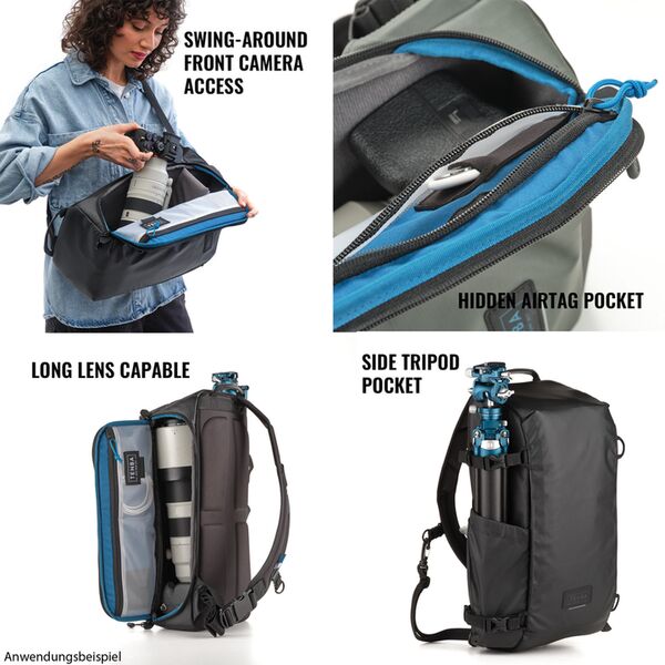 Tenba Solstice v2 Sling Bag  schwarz 16L