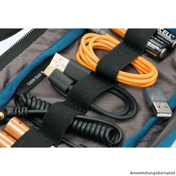 Tenba Tools Kabeltasche Duo 4  schwarz