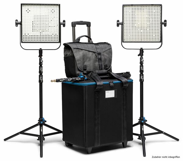 Tenba Transportkoffer 1x1 LED 3 Panels  schwarz