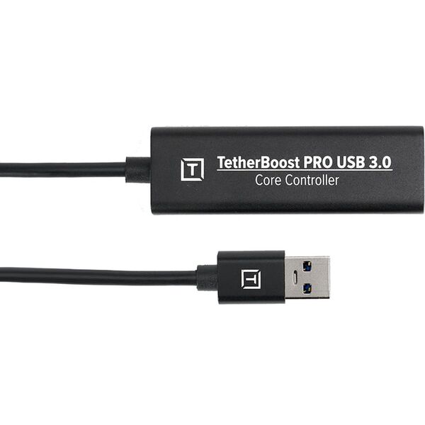 Tether Tools Boost Pro USB-C Verlängerungskabel für USB-C an USB-C Kabel  Schwarz 20m