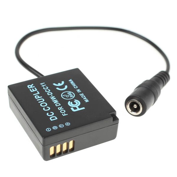 Tether Tools Camera Coupler Adapter-Kabel für Case Relay Netzteil  Panasonic-DMW-BLG10