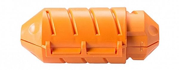 Tether Tools JerkStopper Extension Lock Schutzkapsel für lose Kabelenden und USB-Kabel-Verbindungen  orange