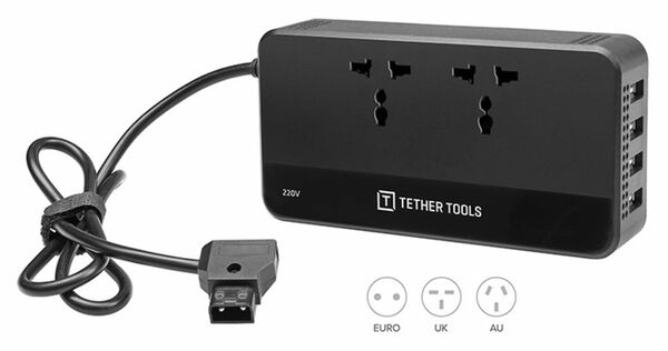 Tether Tools ONsite Power Hub - Mehrfachsteckdose mit D-Tap-Eingang 