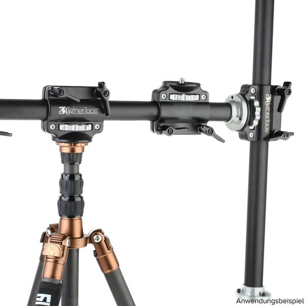 Tether Tools Rock Solid Crossbar Side Arm Erweiterung für T-Setup mit Rock Solid Tripod Crossbar 