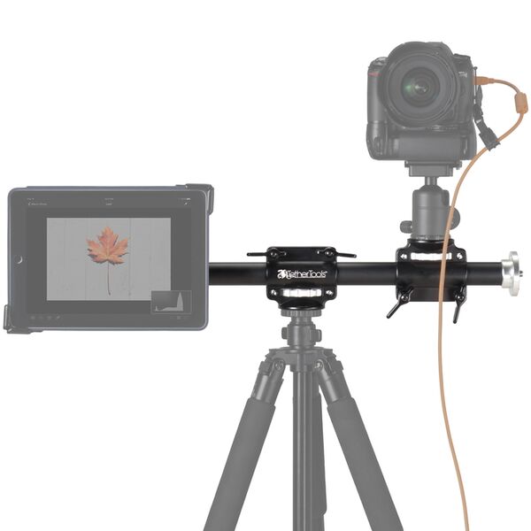 Tether Tools Rock Solid Tripod Crossbar Querträger & Auslegearm mit 2 Montageschlitten 